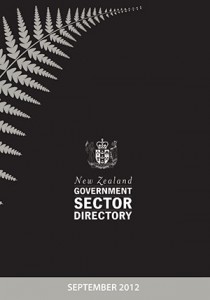 Cover of the New Zealand Government Sector Directory